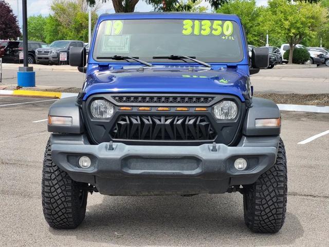 used 2019 Jeep Wrangler Unlimited car, priced at $23,698