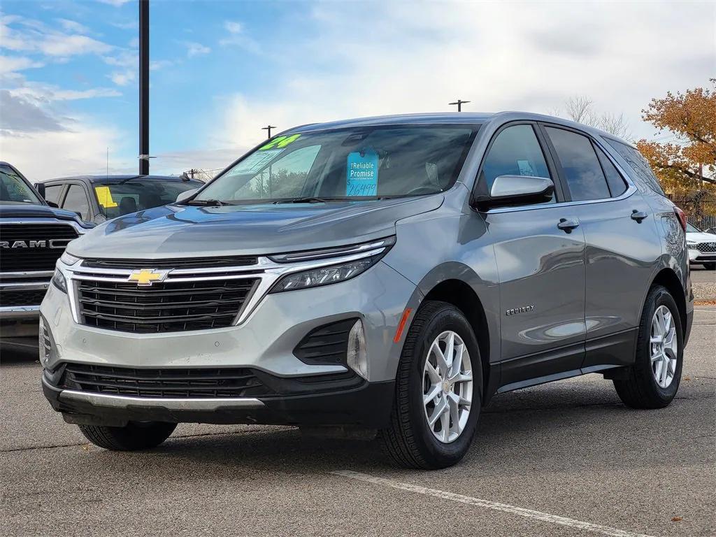 used 2024 Chevrolet Equinox car, priced at $21,997