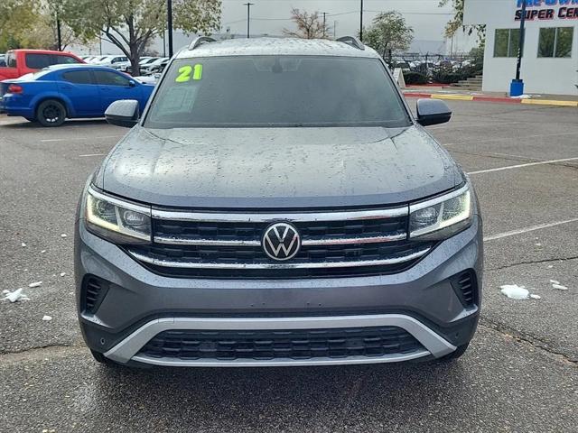 used 2021 Volkswagen Atlas car, priced at $32,975