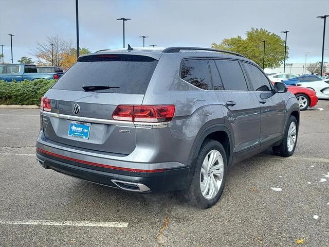 used 2021 Volkswagen Atlas car, priced at $32,975