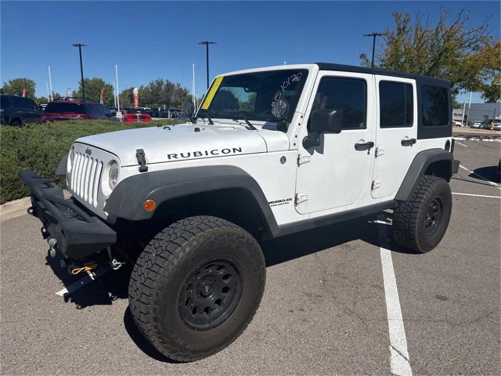 used 2015 Jeep Wrangler Unlimited car, priced at $16,999