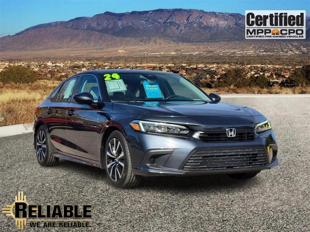 used 2024 Honda Civic car, priced at $25,353
