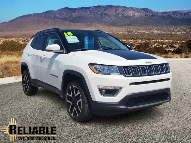used 2018 Jeep Compass car, priced at $19,799