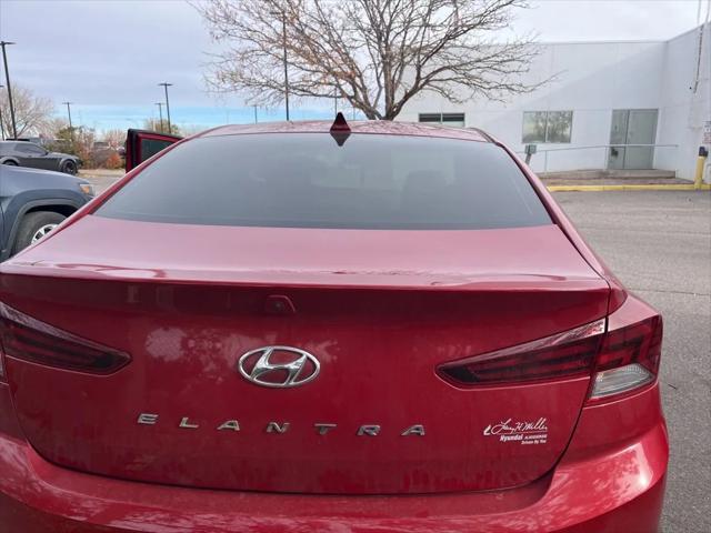 used 2019 Hyundai Elantra car, priced at $12,550