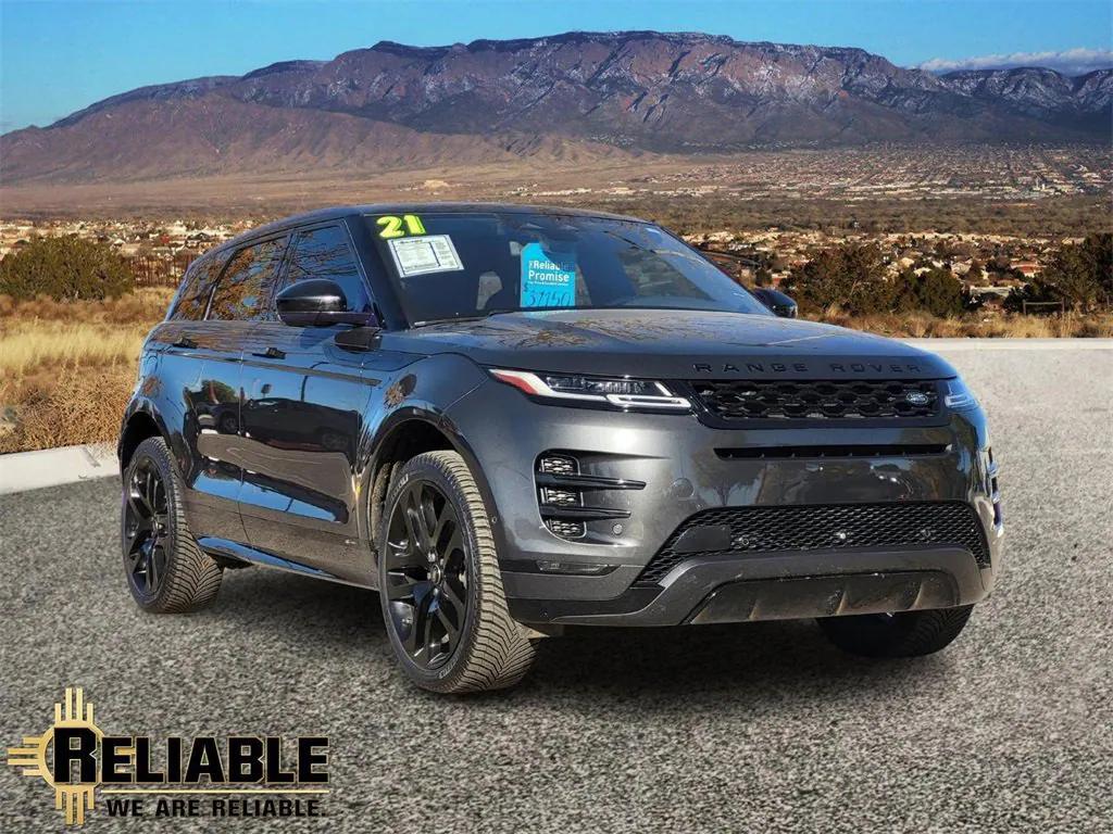 used 2021 Land Rover Range Rover Evoque car, priced at $32,850