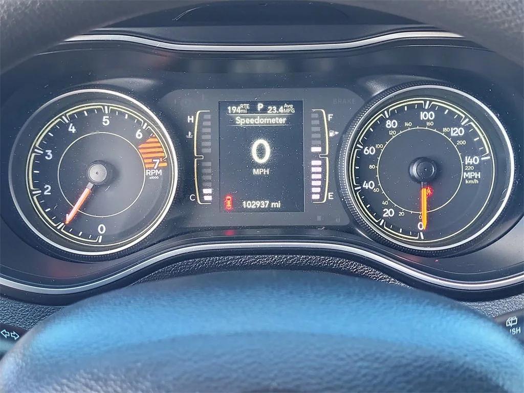 used 2021 Jeep Cherokee car, priced at $14,869