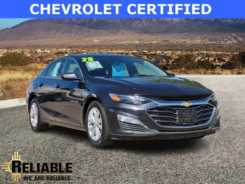 used 2023 Chevrolet Malibu car, priced at $21,359