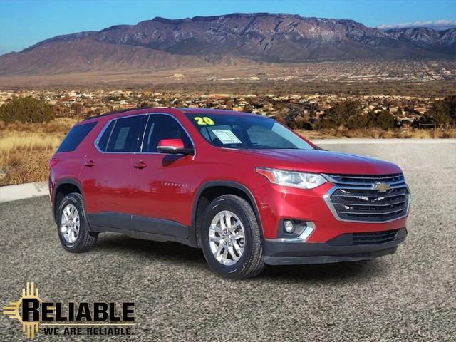 used 2020 Chevrolet Traverse car, priced at $26,999