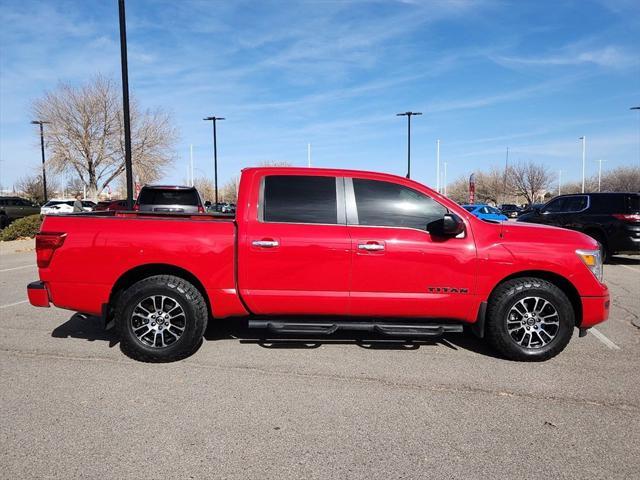 used 2021 Nissan Titan car, priced at $24,997