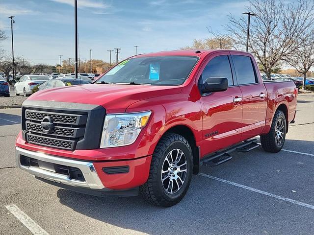 used 2021 Nissan Titan car, priced at $24,997