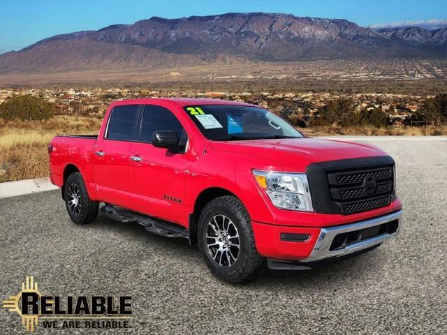 used 2021 Nissan Titan car, priced at $27,974