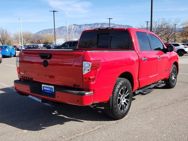 used 2021 Nissan Titan car, priced at $24,997