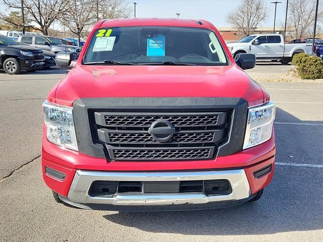 used 2021 Nissan Titan car, priced at $24,997