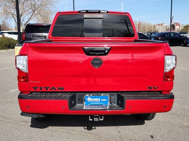 used 2021 Nissan Titan car, priced at $24,997