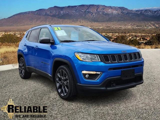 used 2021 Jeep Compass car, priced at $21,978