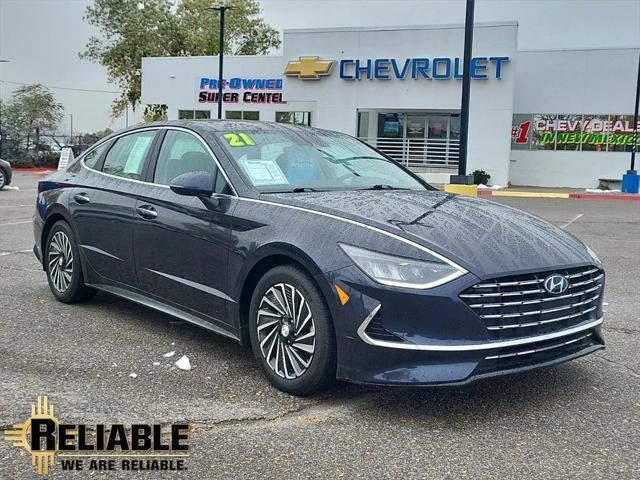 used 2021 Hyundai Sonata car, priced at $16,998