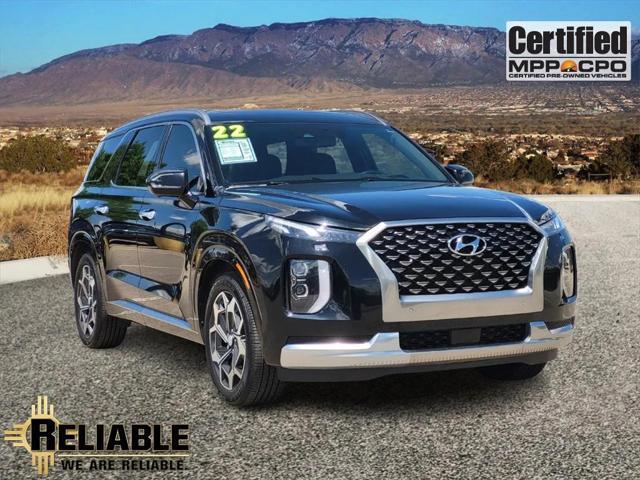 used 2022 Hyundai Palisade car, priced at $38,750