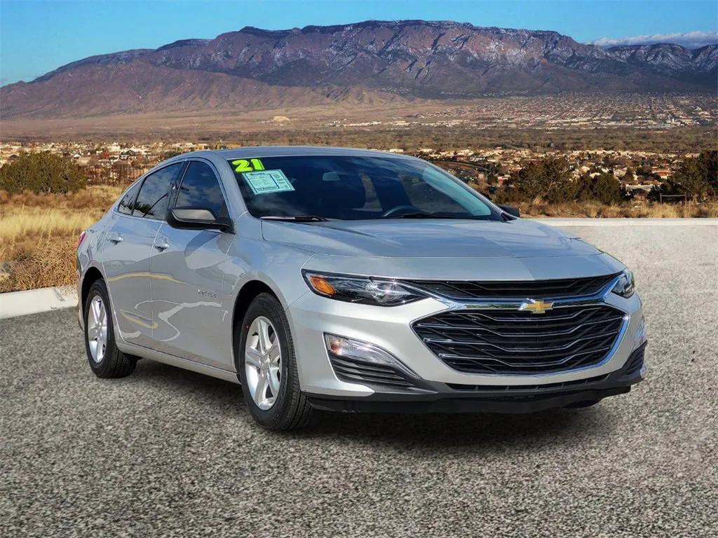 used 2021 Chevrolet Malibu car, priced at $19,999