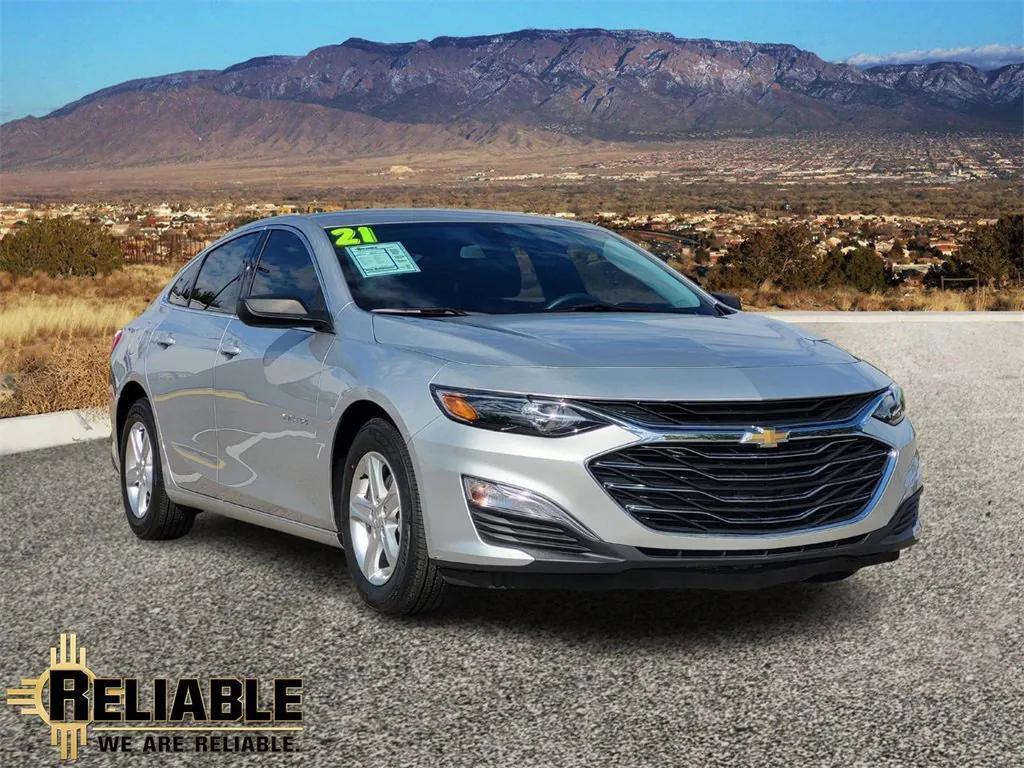 used 2021 Chevrolet Malibu car, priced at $19,999
