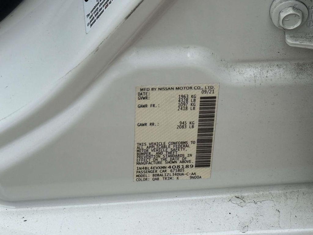 used 2021 Nissan Altima car, priced at $22,000