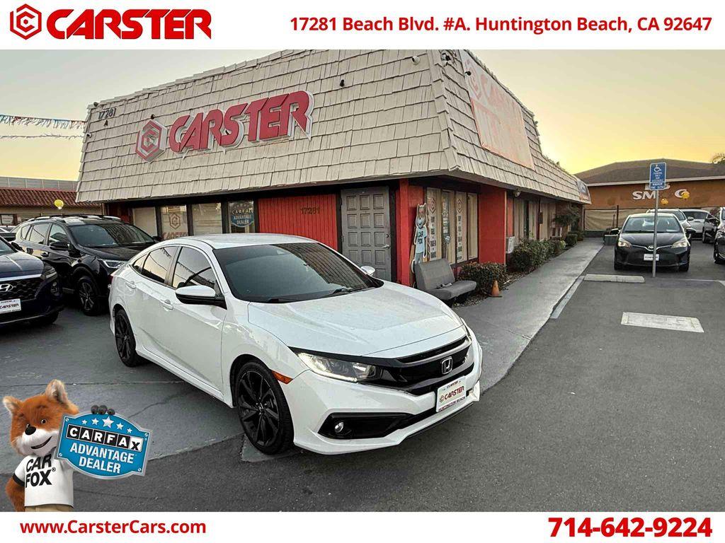 used 2019 Honda Civic car, priced at $17,987