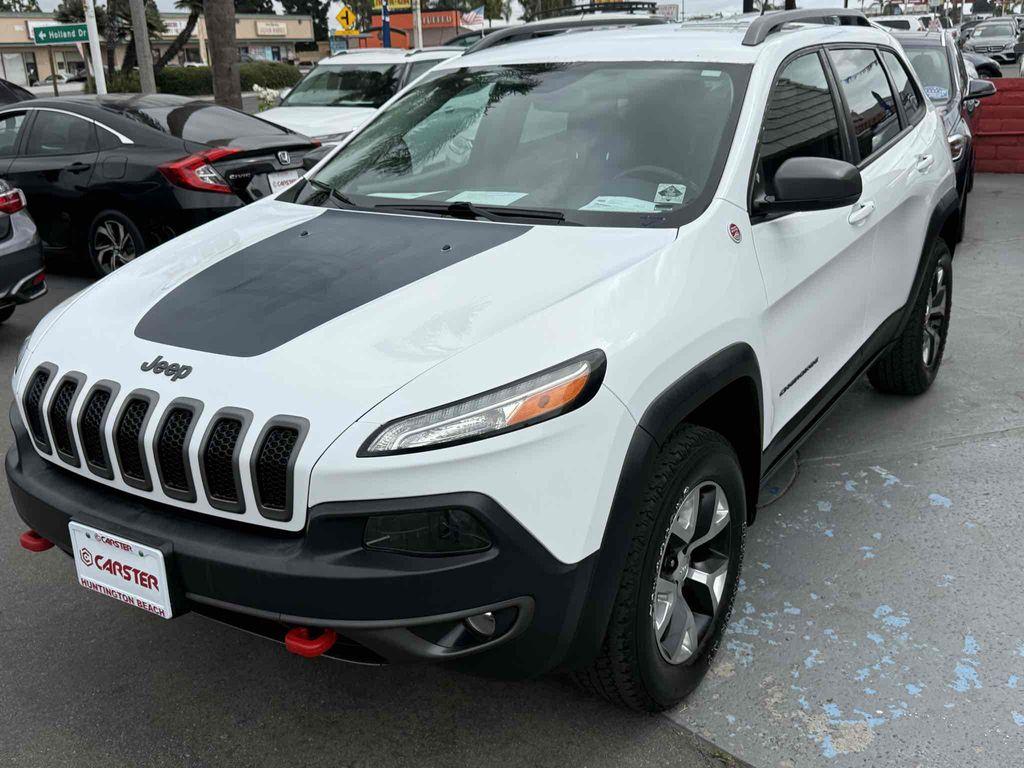 used 2018 Jeep Cherokee car, priced at $16,987