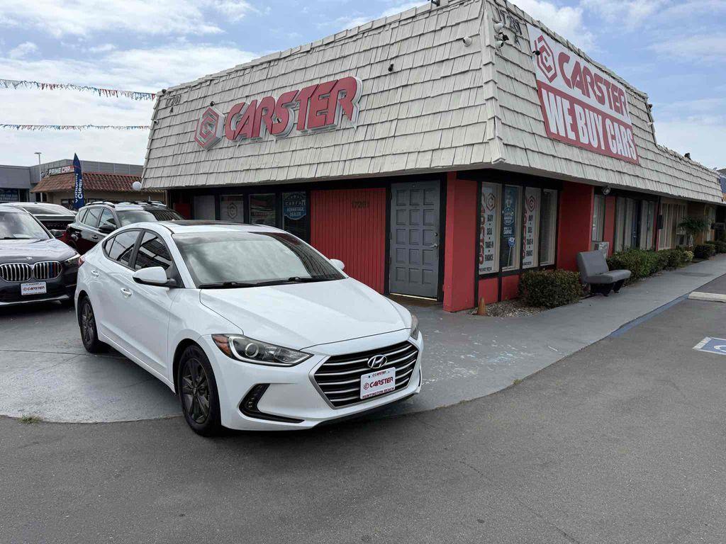 used 2018 Hyundai Elantra car, priced at $10,987