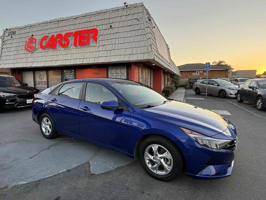 used 2021 Hyundai Elantra car, priced at $13,399