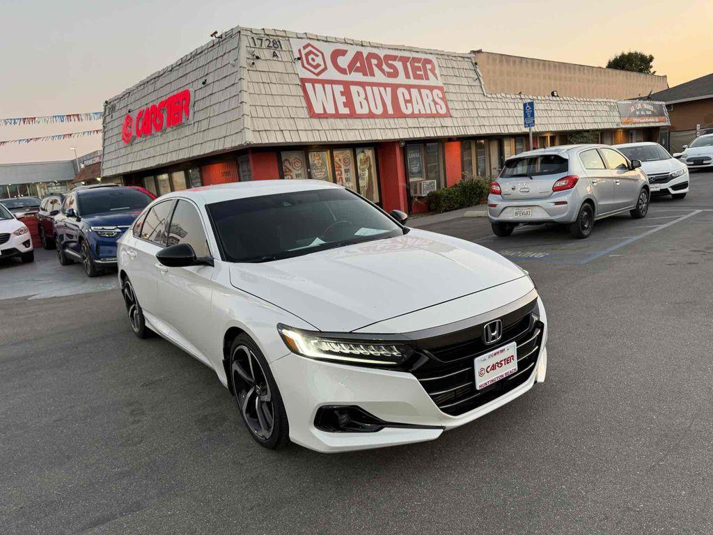 used 2021 Honda Accord car, priced at $21,987
