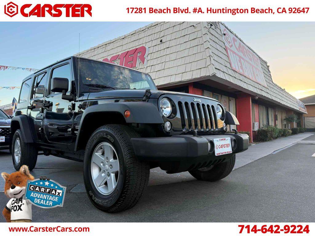 used 2015 Jeep Wrangler Unlimited car, priced at $19,987