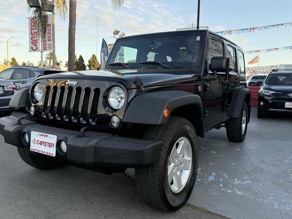 used 2015 Jeep Wrangler Unlimited car, priced at $19,987