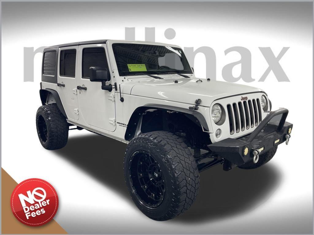 used 2017 Jeep Wrangler Unlimited car, priced at $16,990