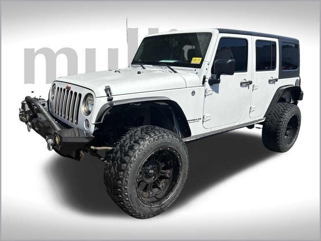 used 2017 Jeep Wrangler Unlimited car, priced at $18,990