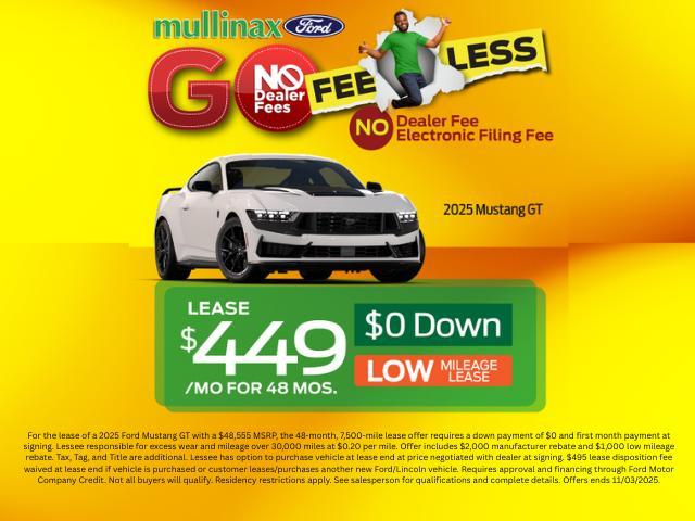 new 2025 Ford Mustang car, priced at $43,243