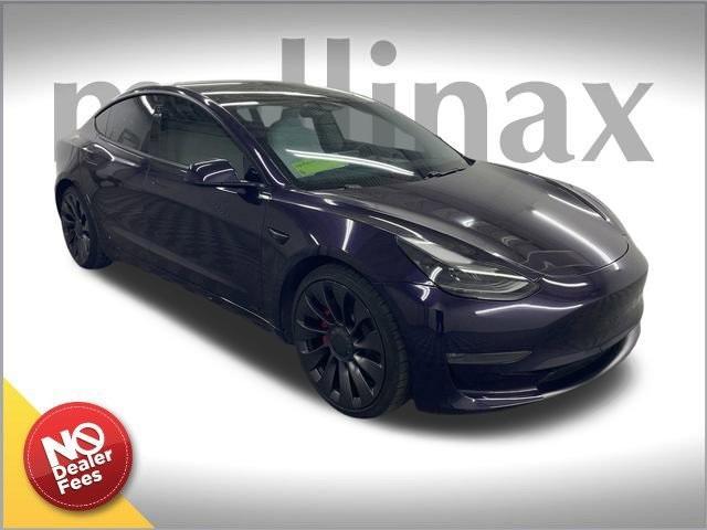 used 2021 Tesla Model 3 car, priced at $26,750