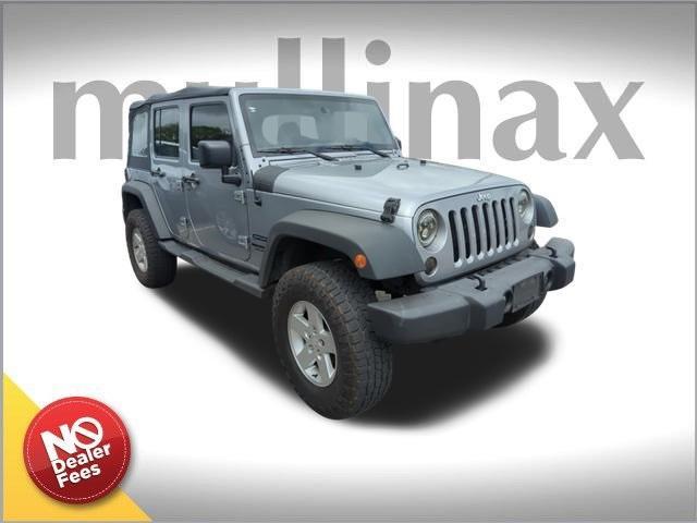 used 2015 Jeep Wrangler Unlimited car, priced at $21,250