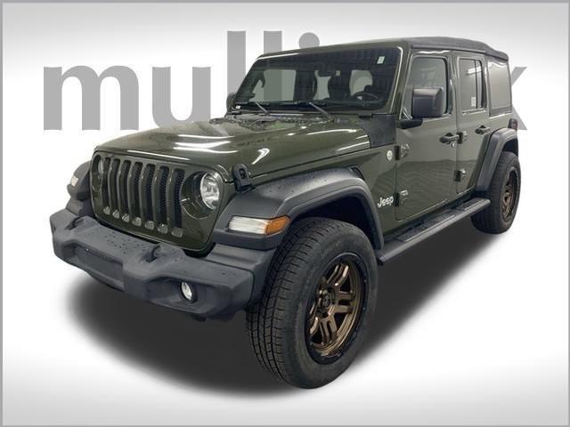 used 2020 Jeep Wrangler Unlimited car, priced at $26,500