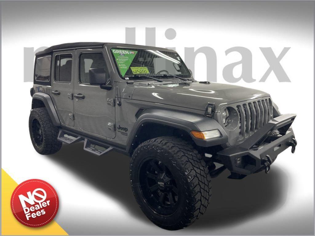 used 2021 Jeep Wrangler Unlimited car, priced at $28,990
