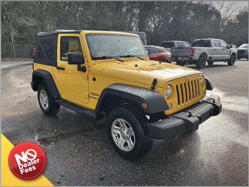 used 2015 Jeep Wrangler car, priced at $18,500