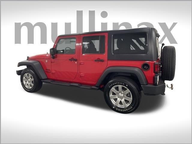 used 2016 Jeep Wrangler Unlimited car, priced at $22,990