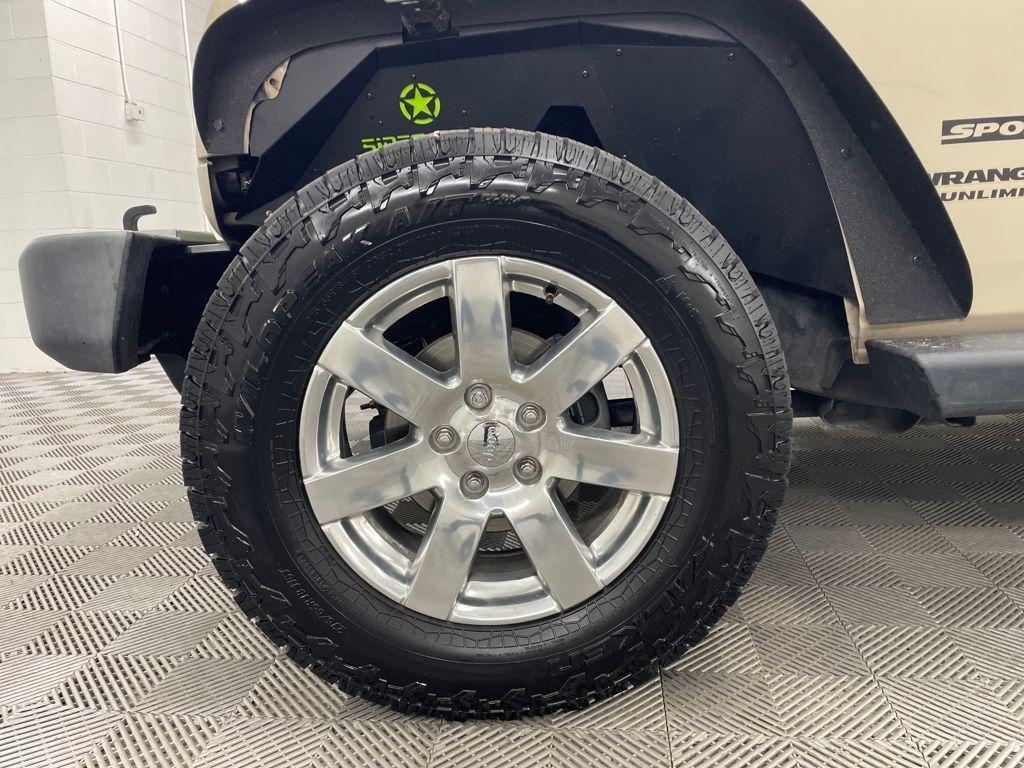 used 2016 Jeep Wrangler Unlimited car, priced at $14,500