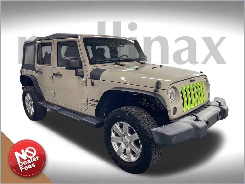 used 2016 Jeep Wrangler Unlimited car, priced at $14,990