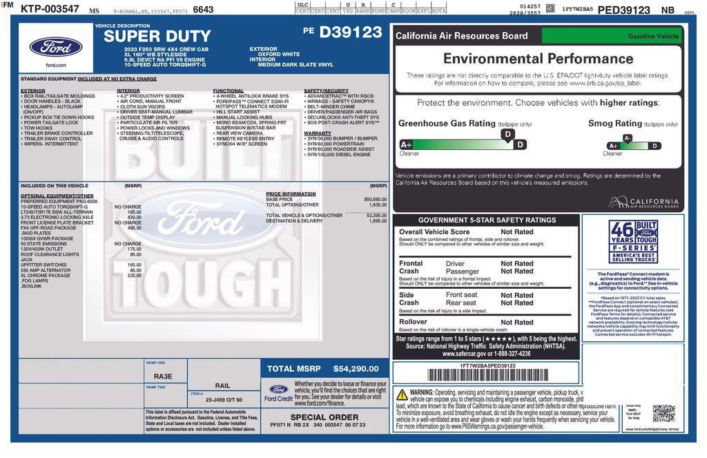 used 2023 Ford F-250 car, priced at $46,990