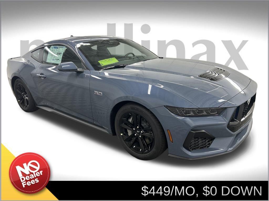new 2025 Ford Mustang car, priced at $43,214