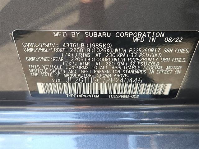 used 2023 Subaru Crosstrek car, priced at $24,494