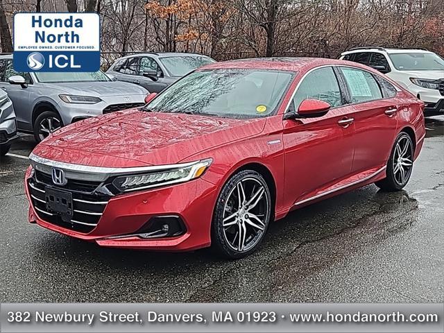 used 2022 Honda Accord Hybrid car, priced at $27,987