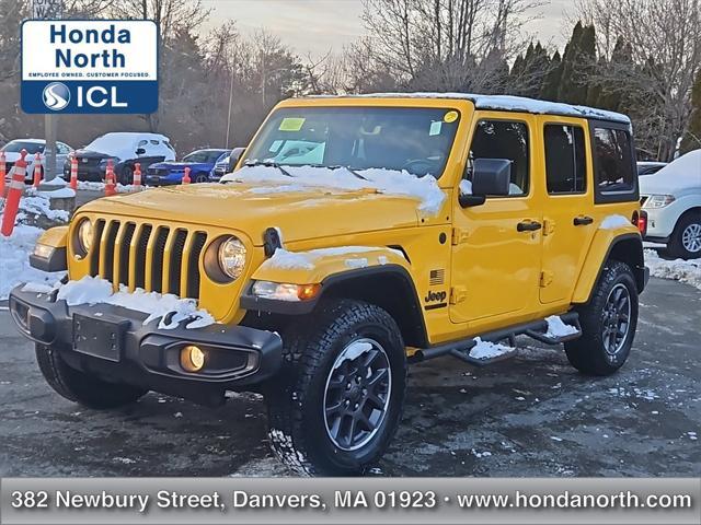 used 2021 Jeep Wrangler Unlimited car, priced at $27,987