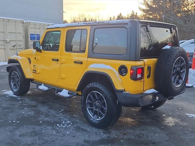 used 2021 Jeep Wrangler Unlimited car, priced at $28,987