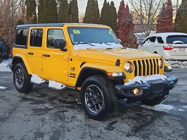 used 2021 Jeep Wrangler Unlimited car, priced at $28,987