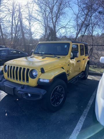 used 2021 Jeep Wrangler Unlimited car, priced at $28,987